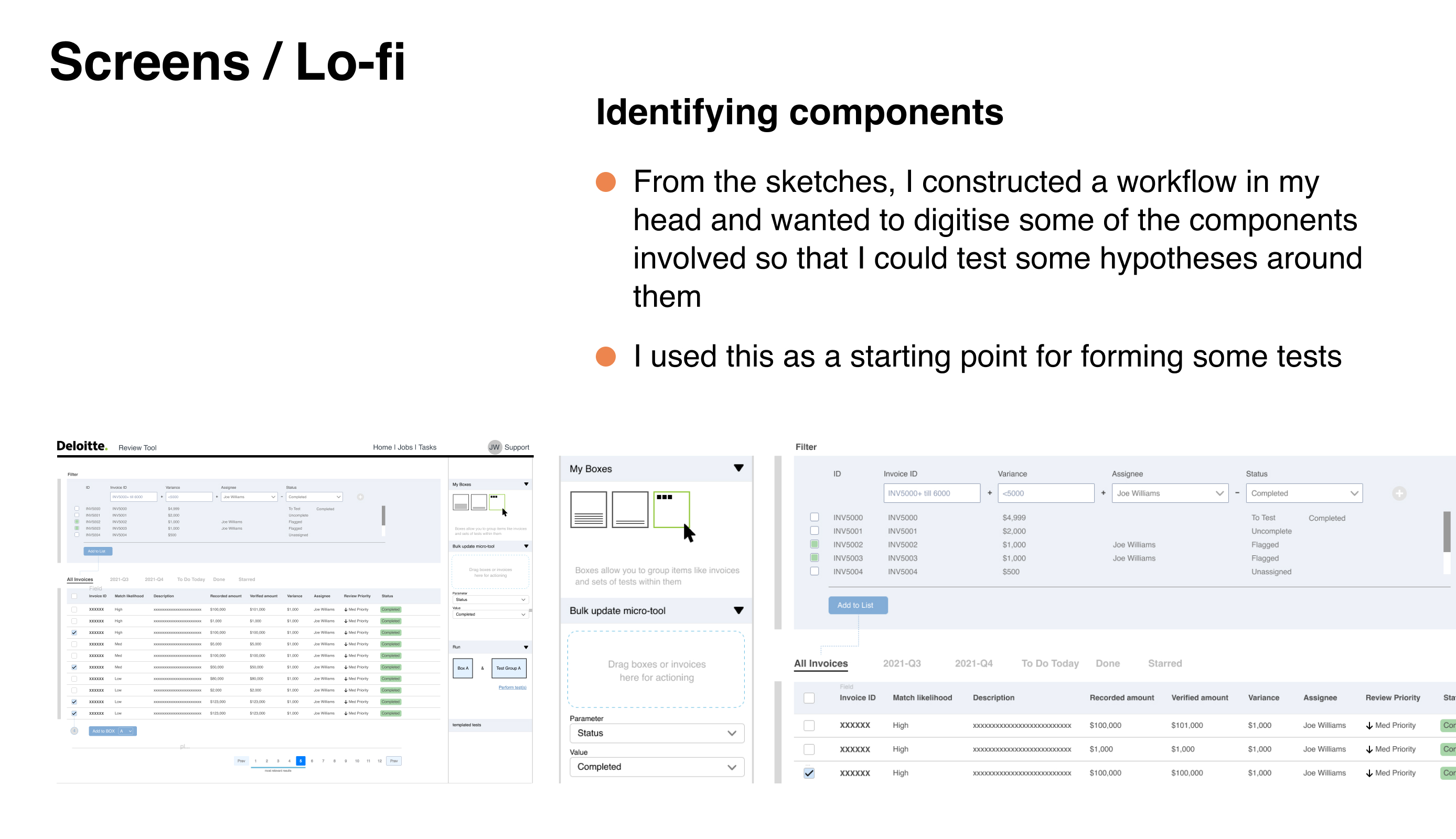 Deloitte case study slide 8