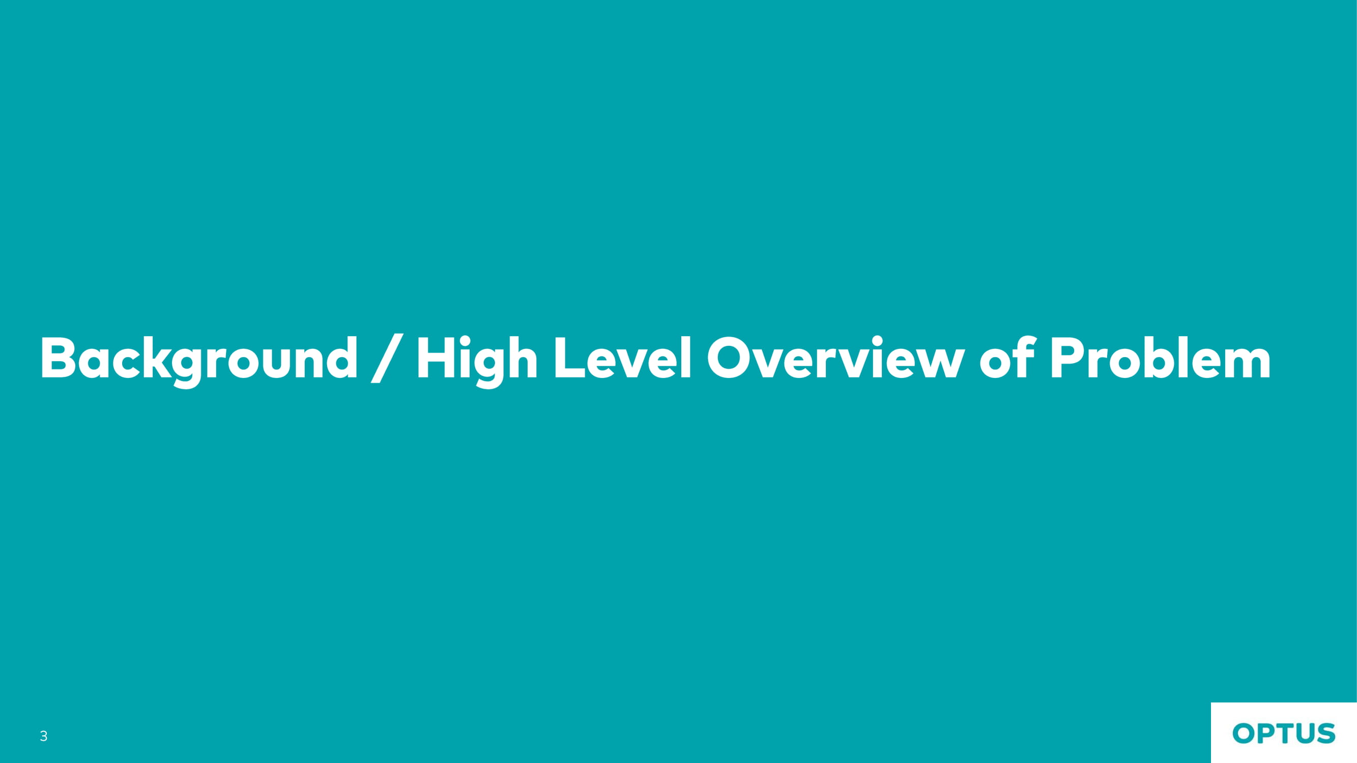 Optus case study slide 3