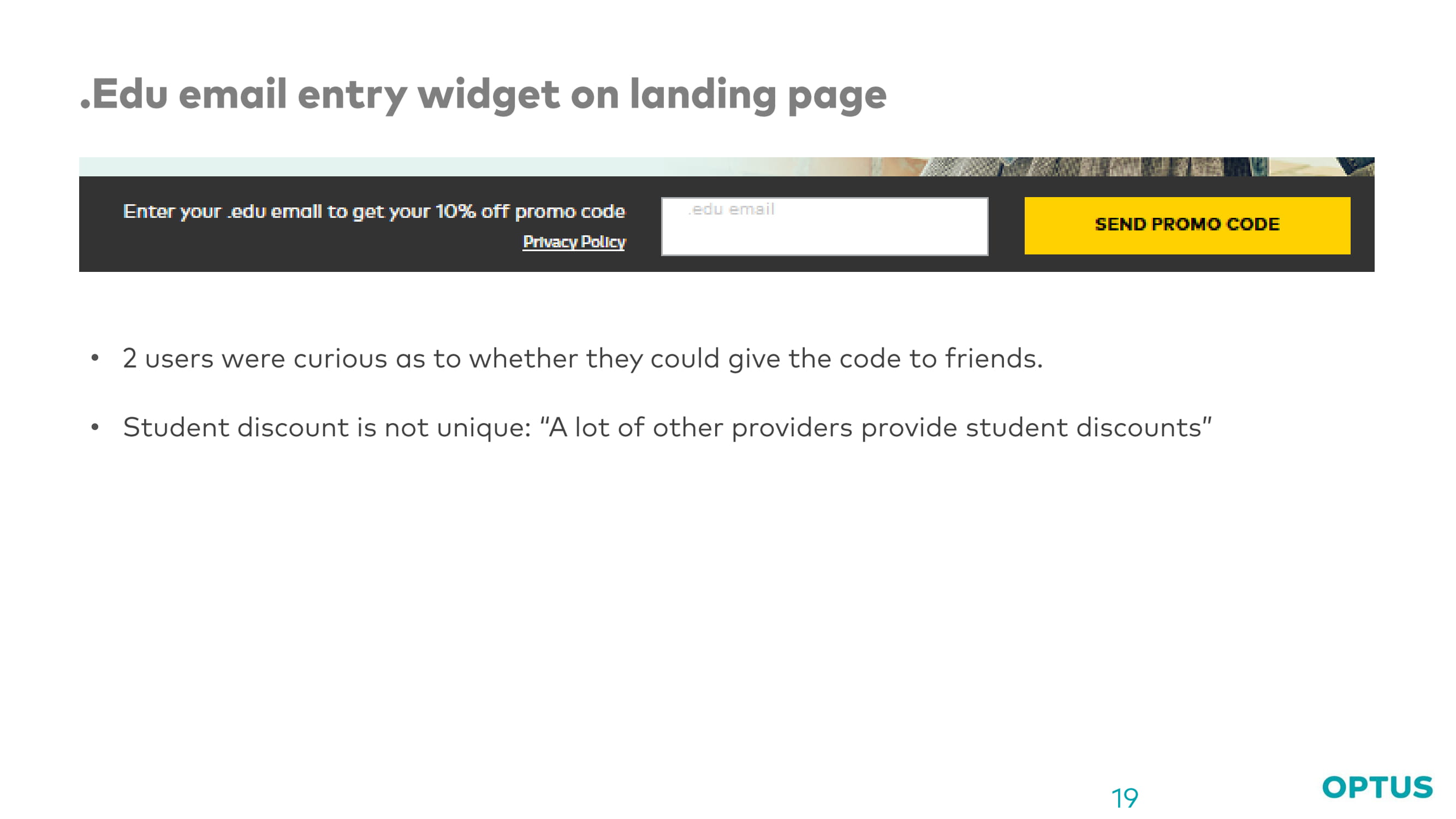 Optus case study slide 19