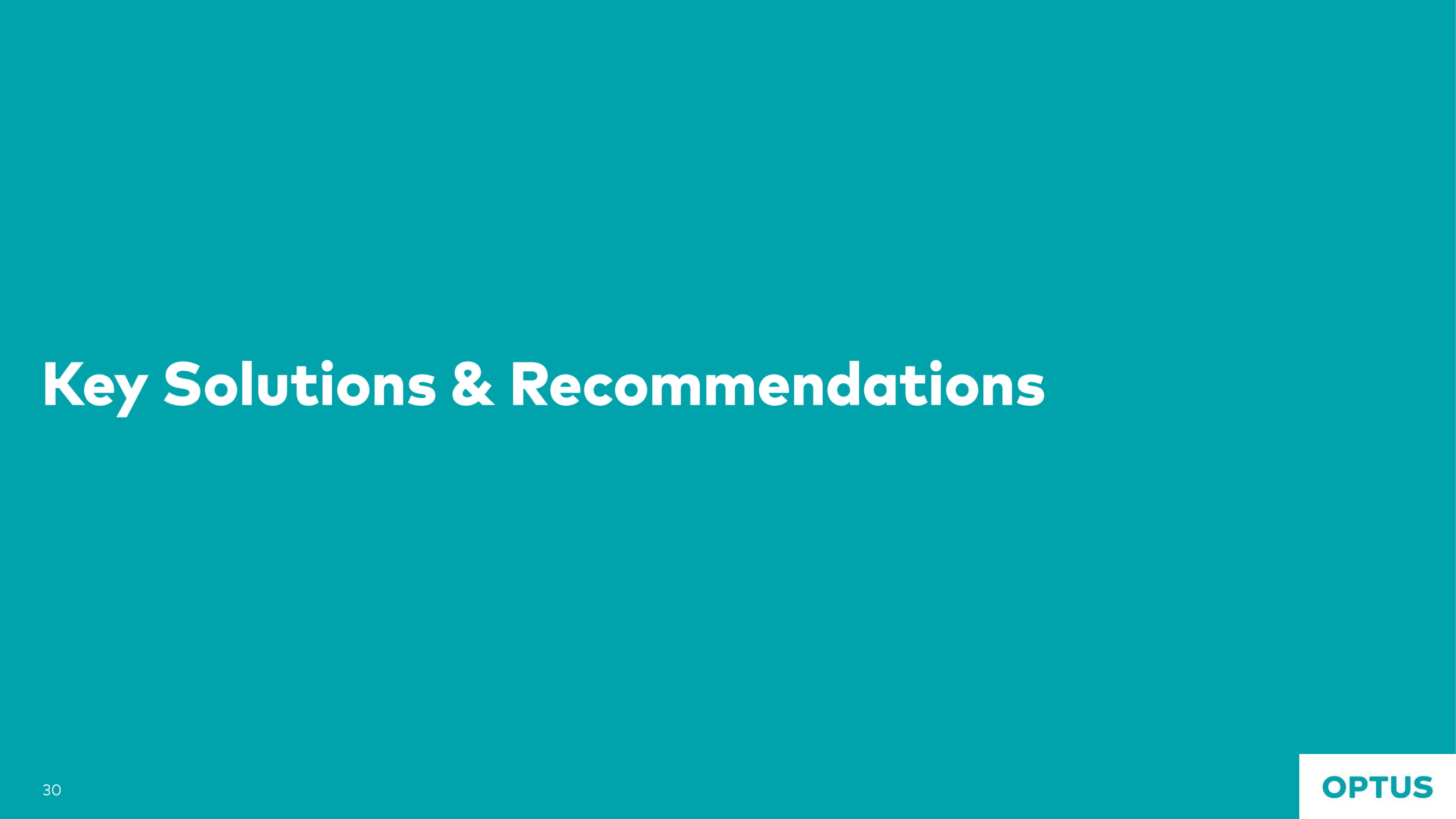 Optus case study slide 30