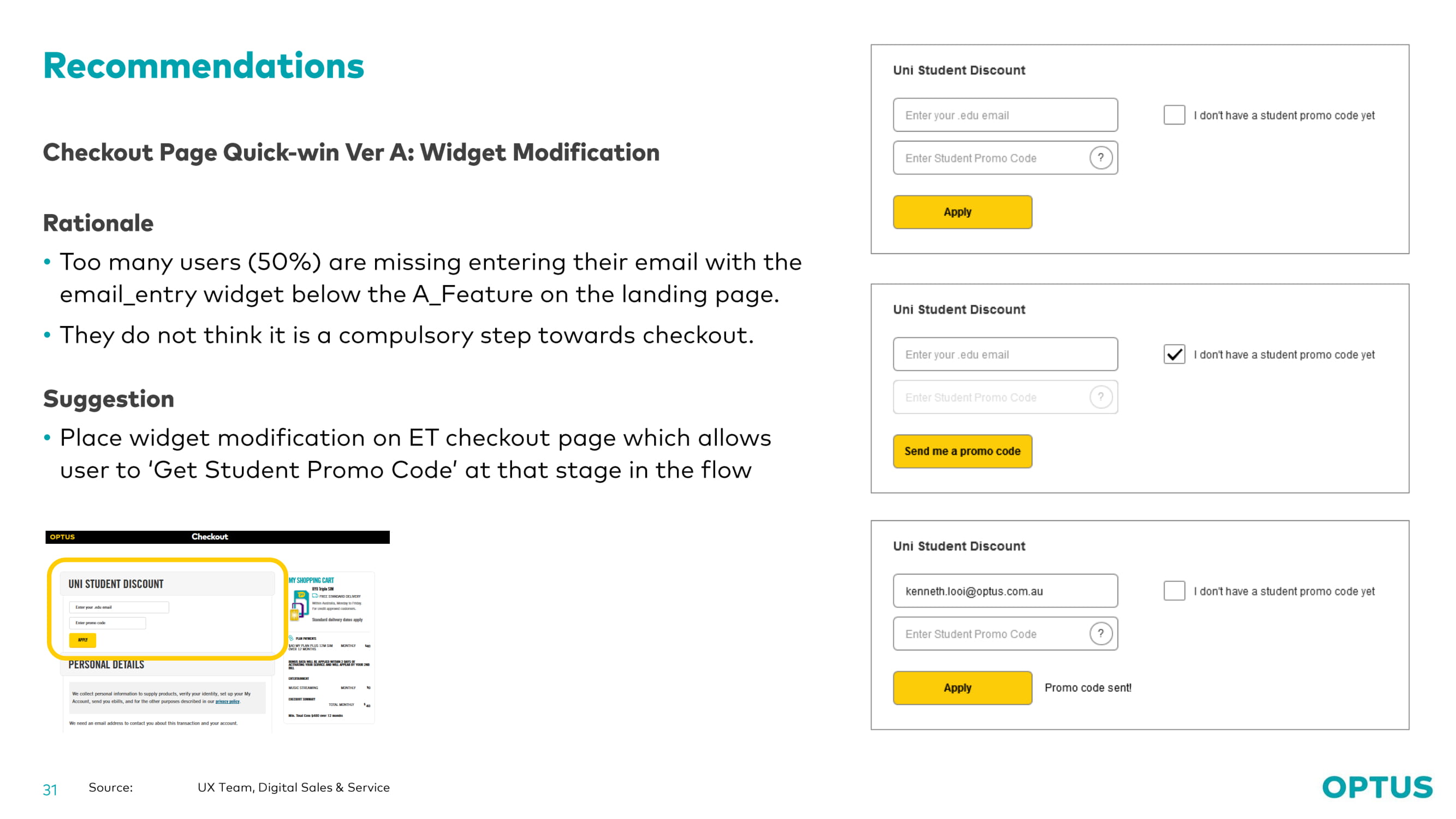 Optus case study slide 31