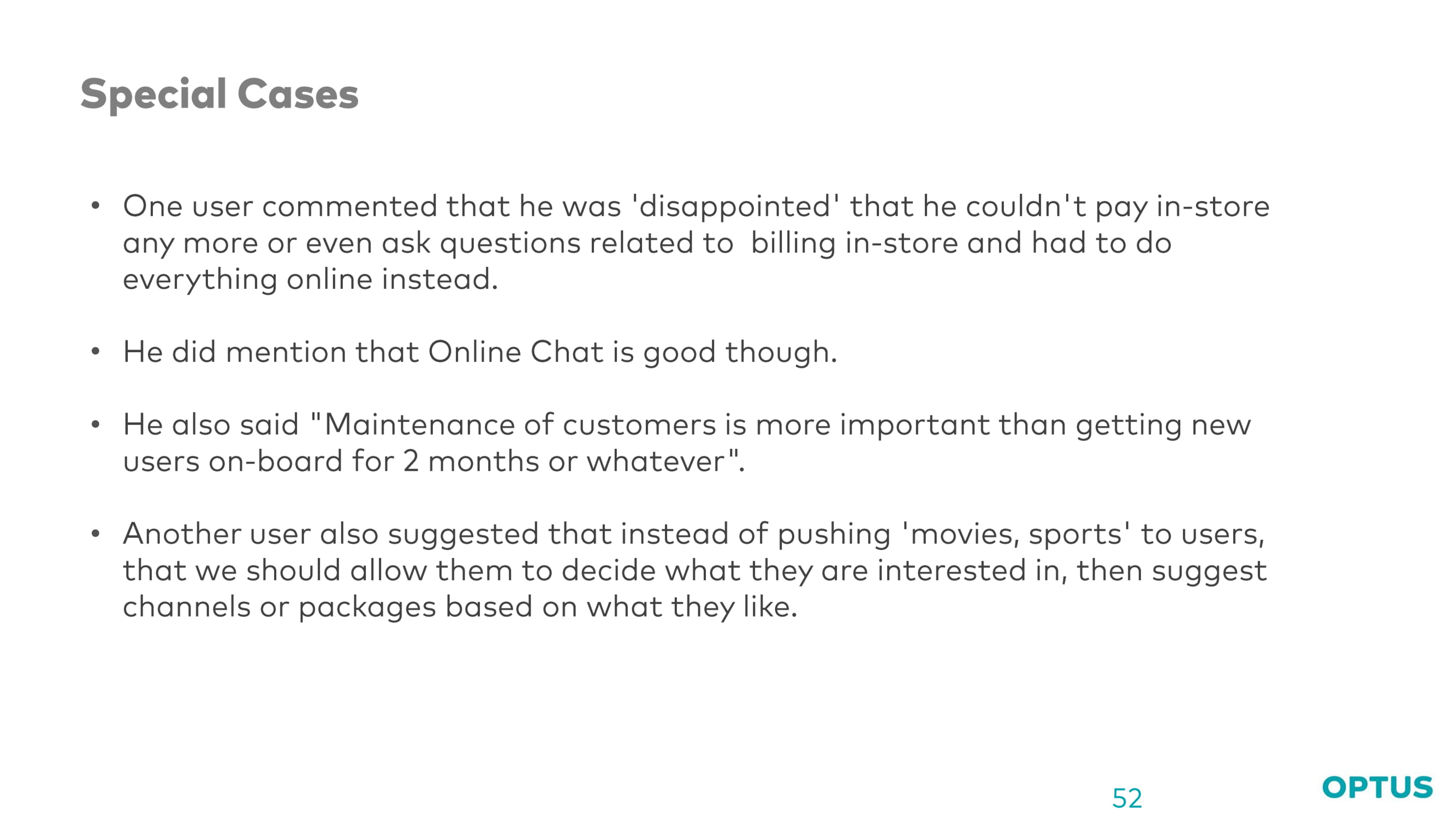 Optus case study slide 52
